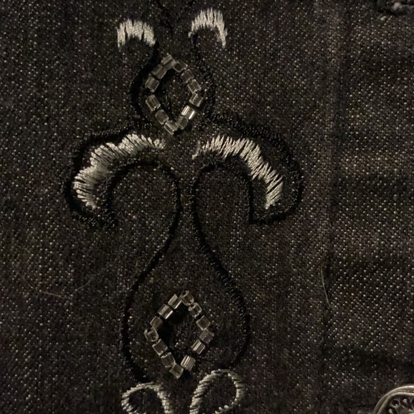 Women’s Medium Laura Ashley embroidered and Beaded Jacket - Picture 6 of 6